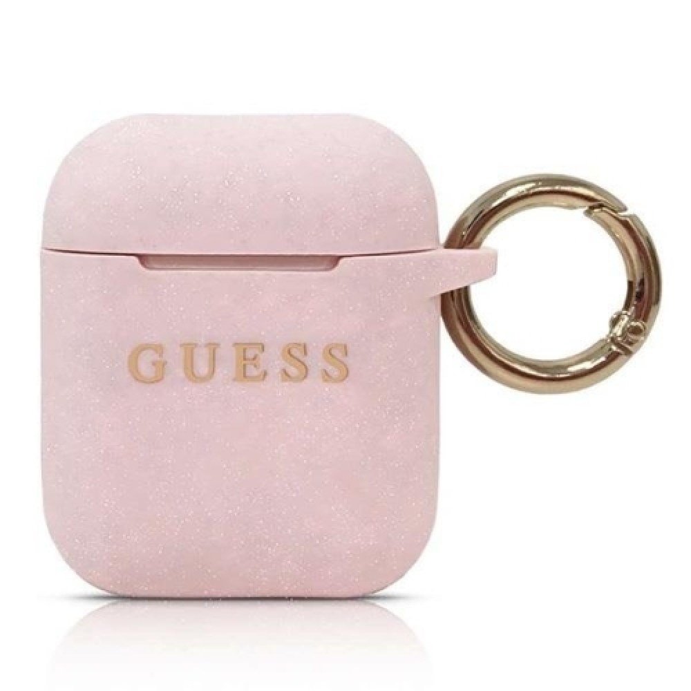 Guess Airpods case GUACCSILGLLP